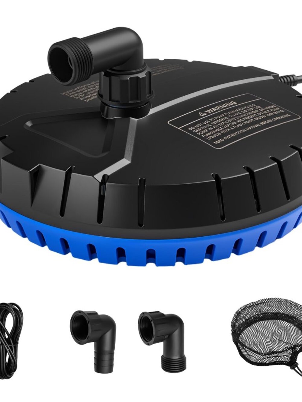 NEW Automatic Pool Cover Pump 1500 GPH Submersible Water for Draining with 25 Ft